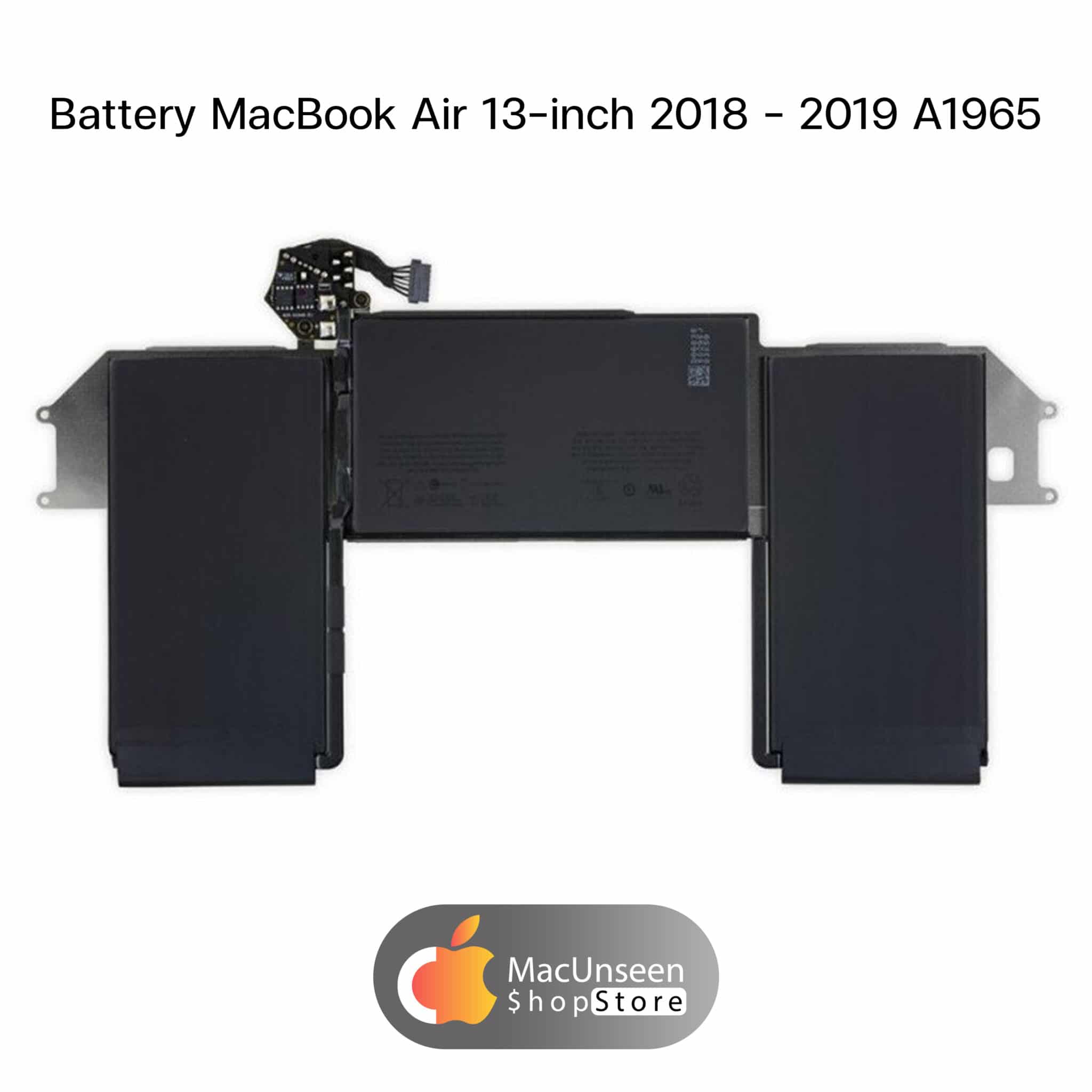 แบต65 แบตBattery MacBook Air 13-inch 2018 - 2019 A1965 ใช้ได้กับรุ่นปี MacBook Air 13-inch 2018 MacBook Air 13-inch 2019